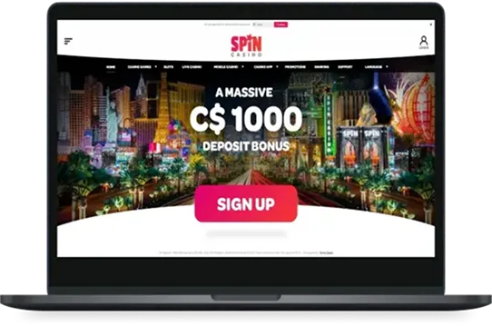 SpinPalace Casino Desktop